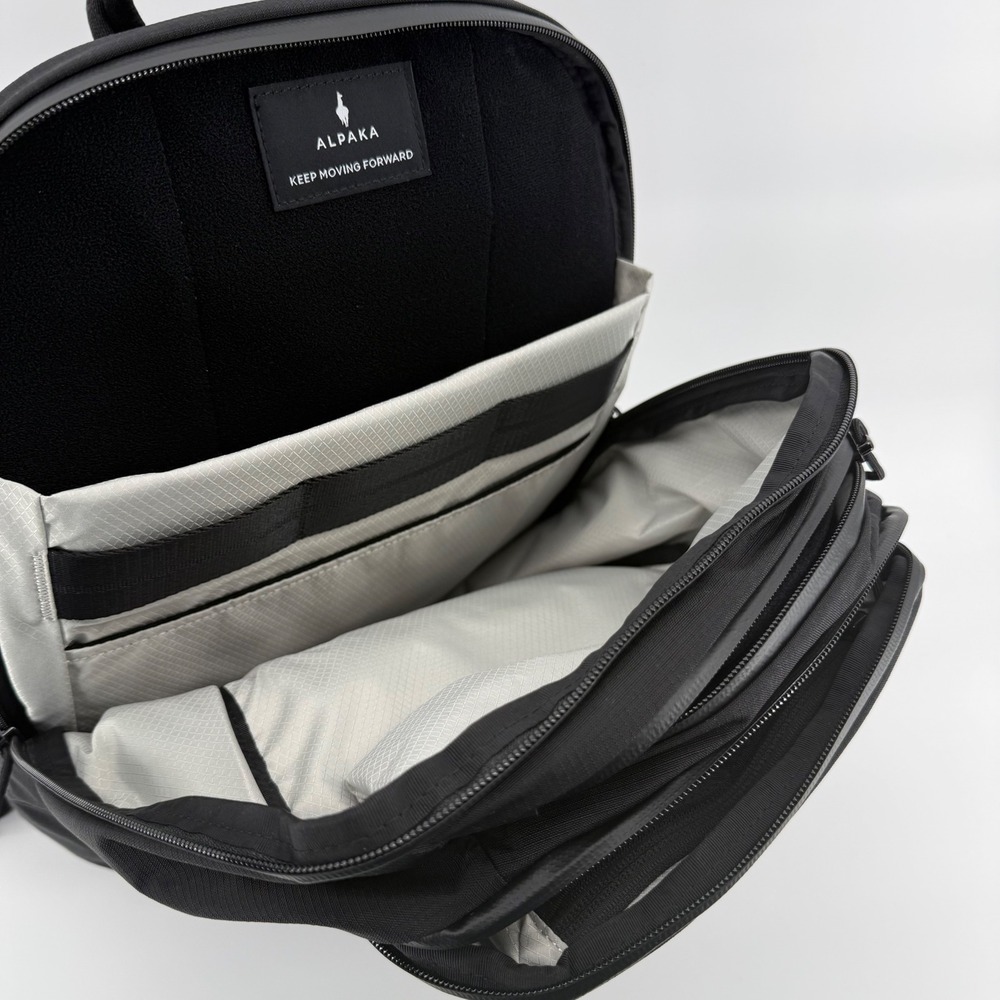 Alpaka Elements Backpack Pro Black Axoflux 400D Laptop Bag NEW Travel Ripstop - Picture 7 of 11
